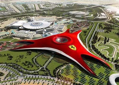 Superstructure of Ferrari World theme park completed | Architecture and  design news | CLADglobal.com