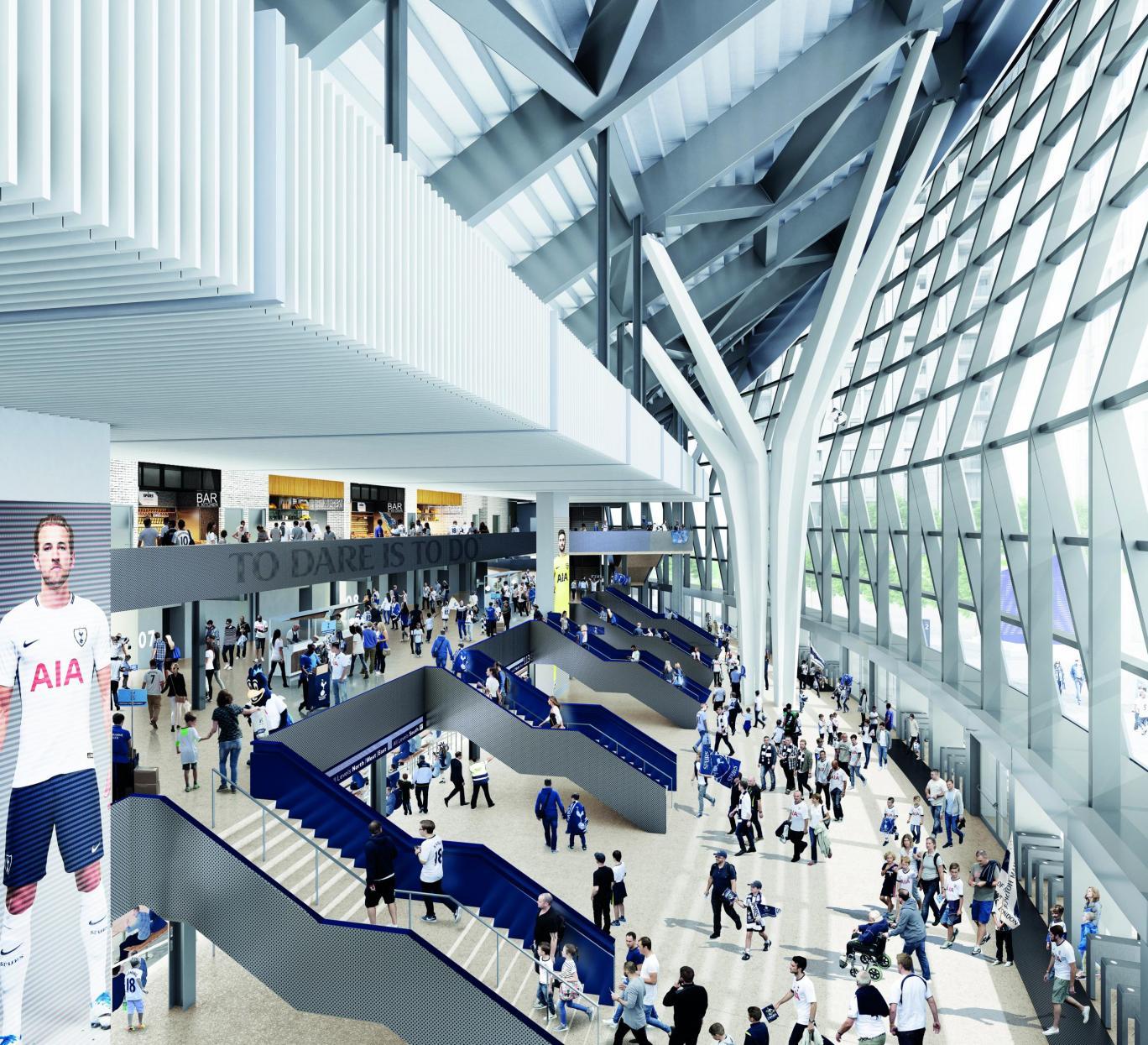 Revealed: Brand new renderings of Tottenham Hotspur's White Hart Lane home