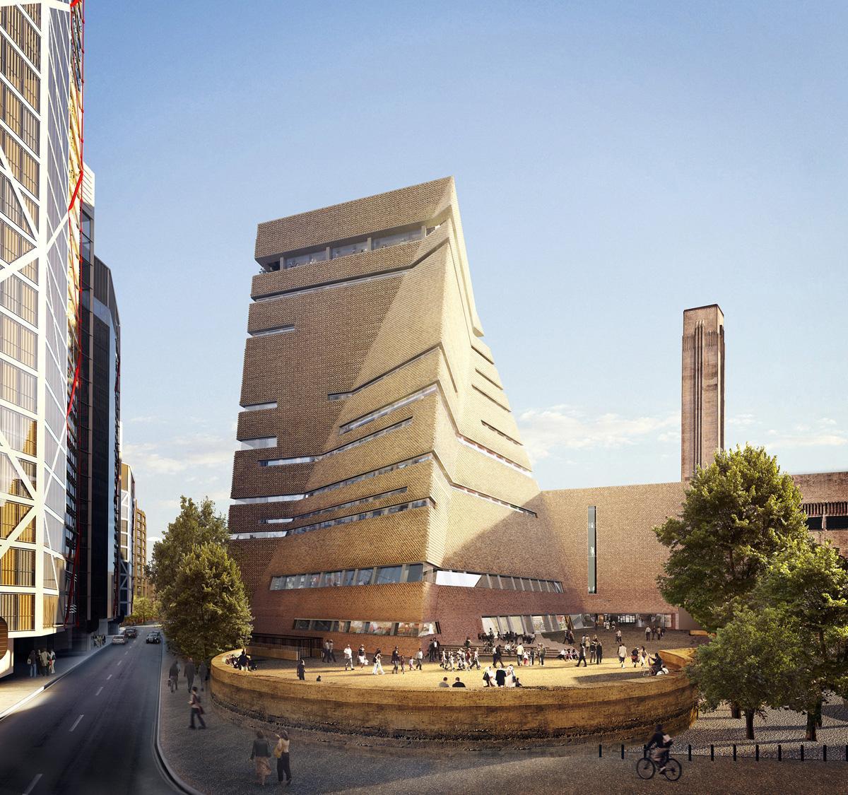 The Tate Modern extension in London by Herzog & de Meuron