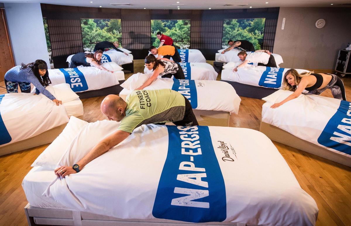 Napercise….This Health Club is considering rolling out ‘group napping classes’